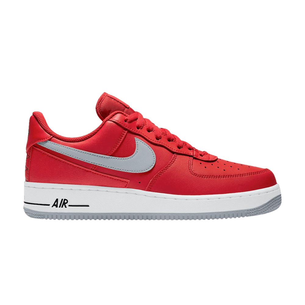 NIKE AIR FORCE 1 LOW 'UNIVERSITY RED LIGHT SMOKE GREY'
