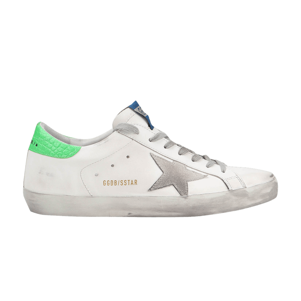 Golden Goose Superstar 'White Green'
