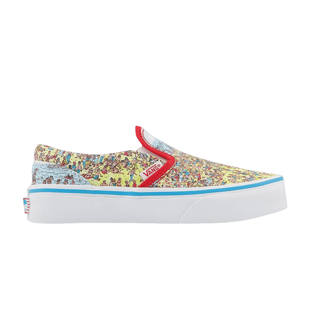 Where's Waldo? x Vans Classic Slip-On 'Find Steve'