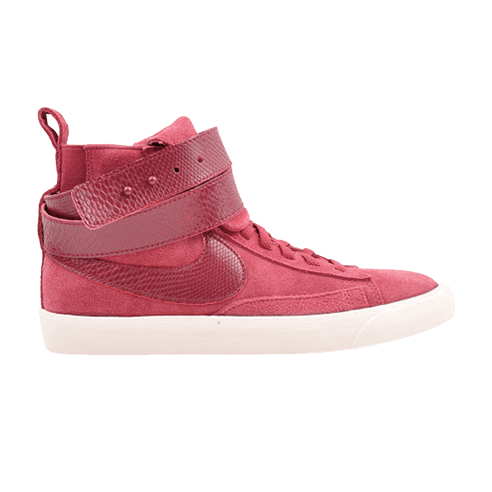 NIKE NIKE WMNS BLAZER MID TWIST SUEDE 'CHERRYWOOD RED'