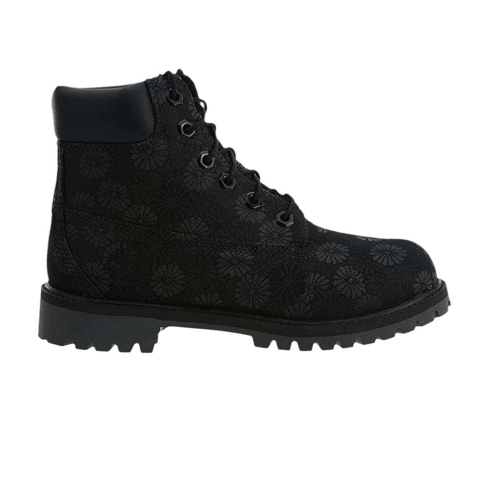 Timberland 6 Inch Premium Junior 'Black Floral'