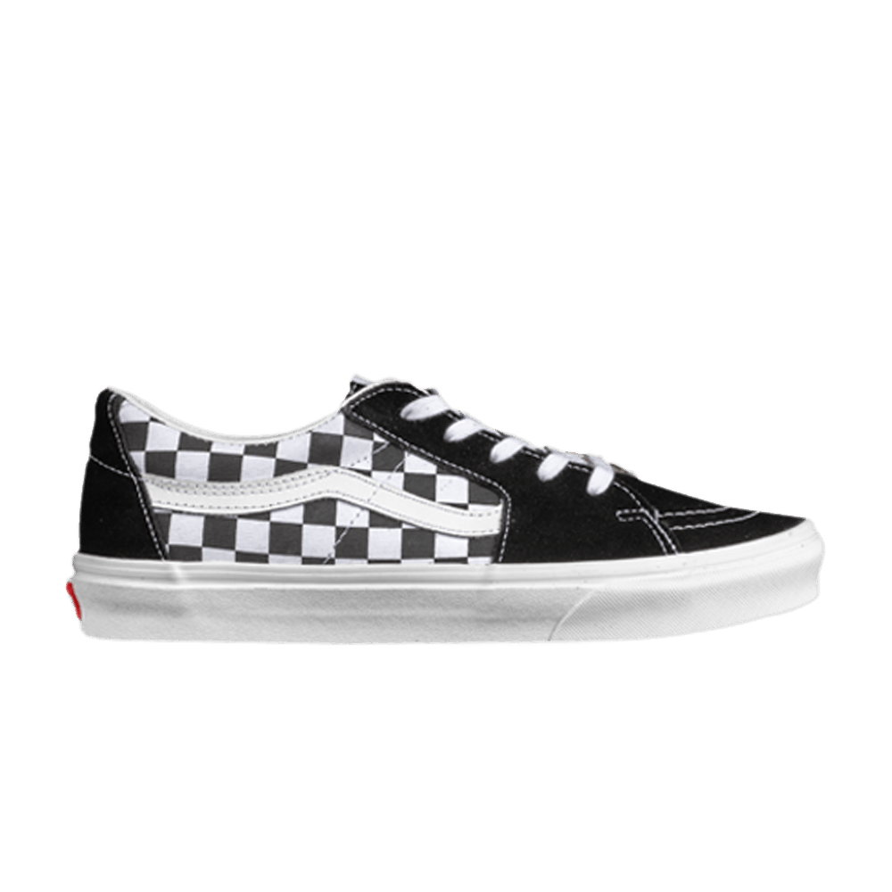 VANS SK8-LOW 'CHECKERBOARD - BLACK'