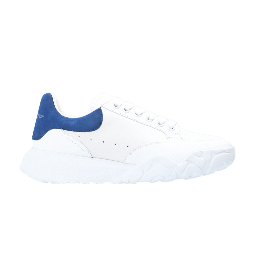 Alexander McQueen Oversized Court Trainer 'White Blue'