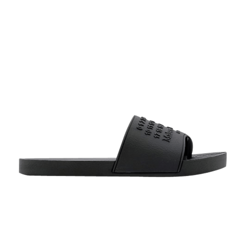 Maison Margiela Tabi Pool Slide 'Black Raven'