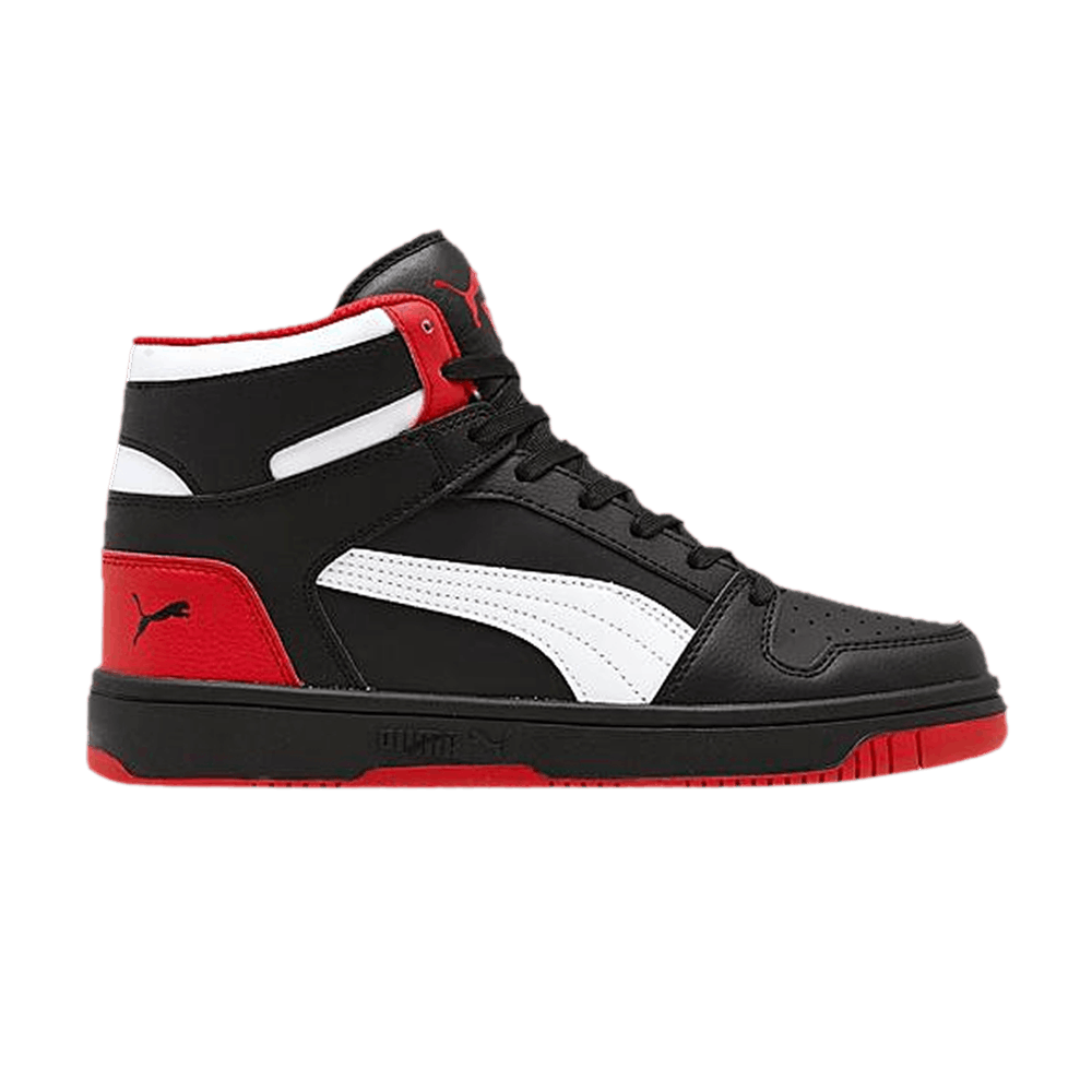 Pre-owned Puma Rebound Layup Sl 'black High Risk Red'