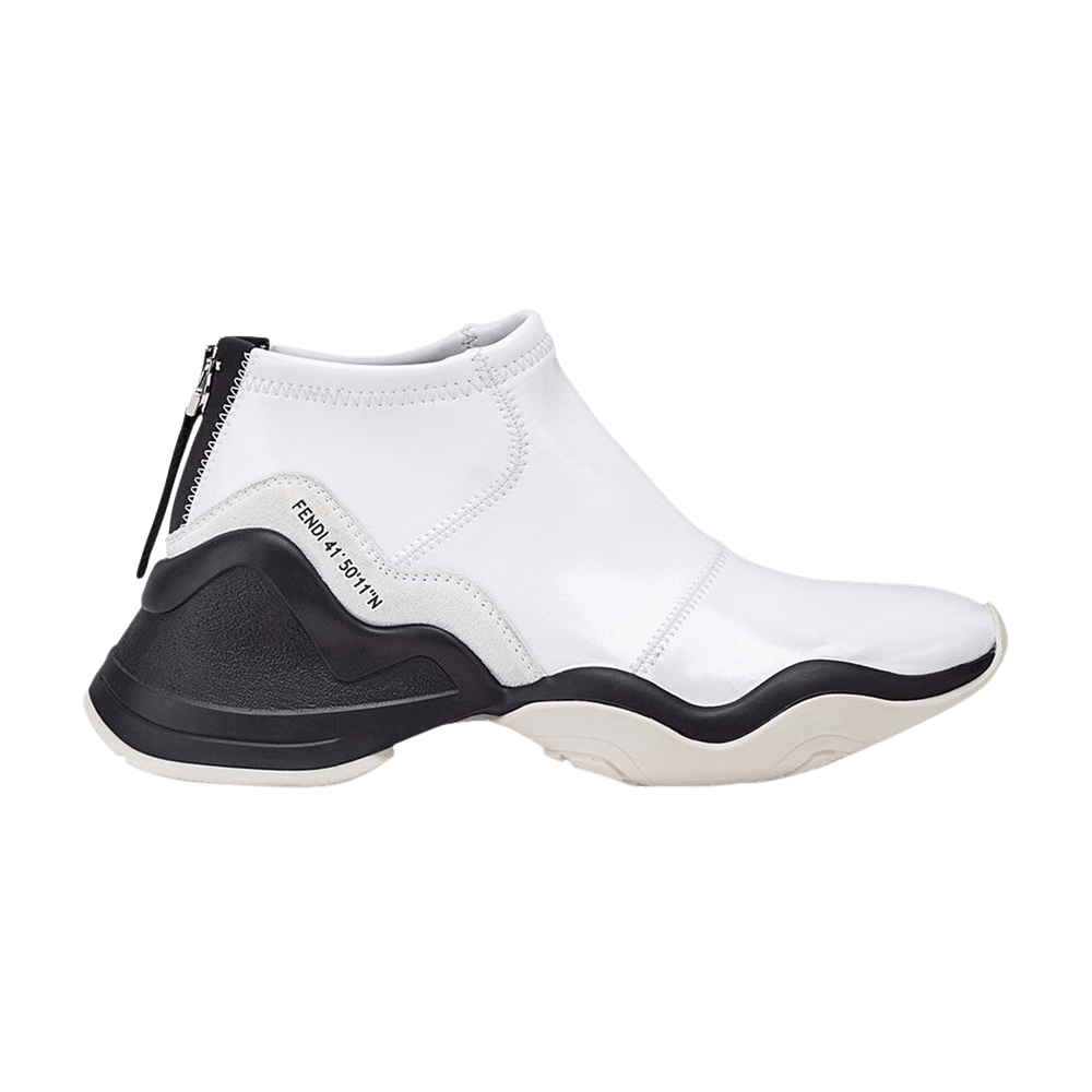 Fendi Wmns FFluid High 'Glossy White'
