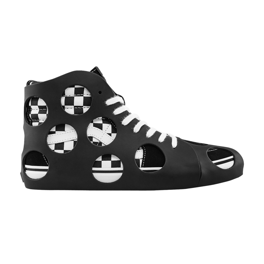Vans Sk8-Hi Cage VLT LX 'Polka Dot Checkered - Black'