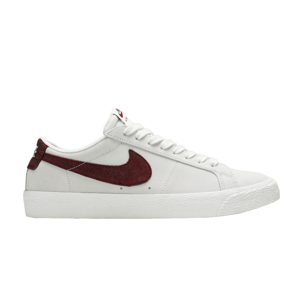 Zoom Blazer Low SB 'White Team Red'