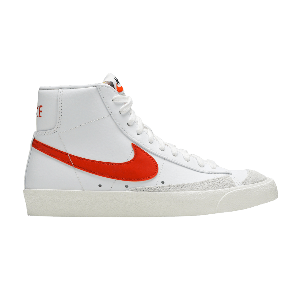 Nike Blazer Mid 77 White Bright Crimson