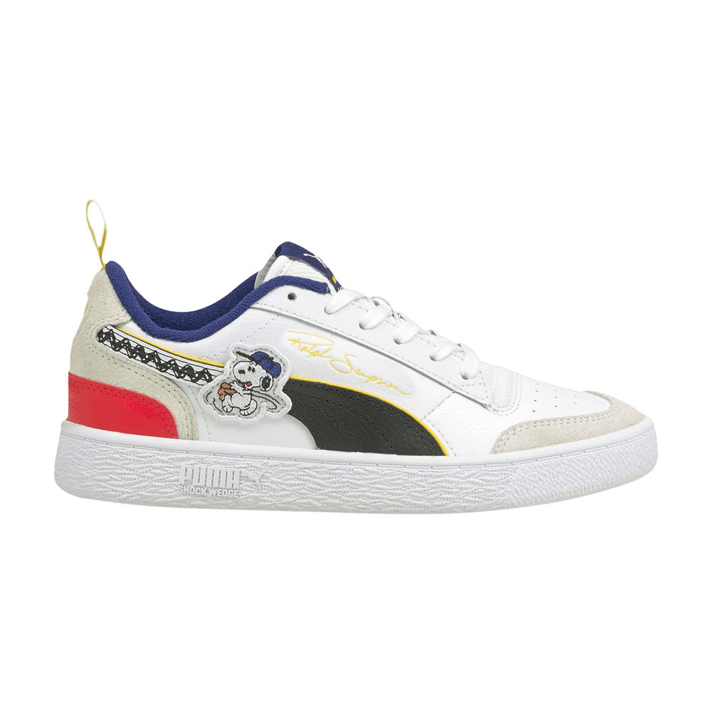 Pre-owned Puma Peanuts X Ralph Sampson Jr 'snoopy - White Grey'