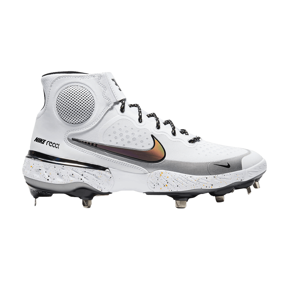 Alpha Huarache Elite 3 Mid 'White Light Smoke Grey'