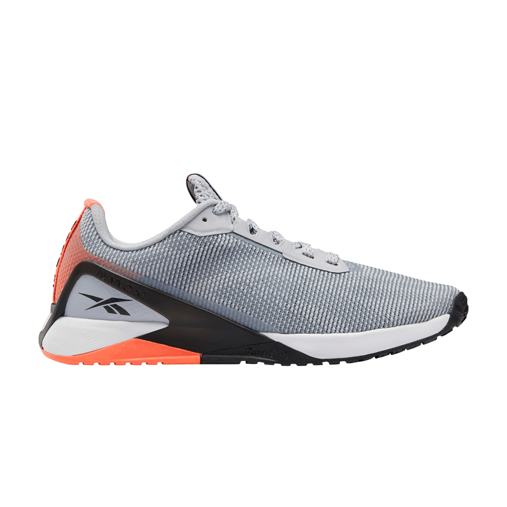 REEBOK NANO X1 GRIT 'GREY ORANGE FLARE'