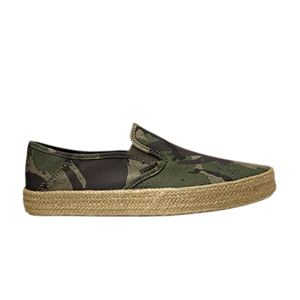 Vans Slip-On Espadrille 'Shore Camo'