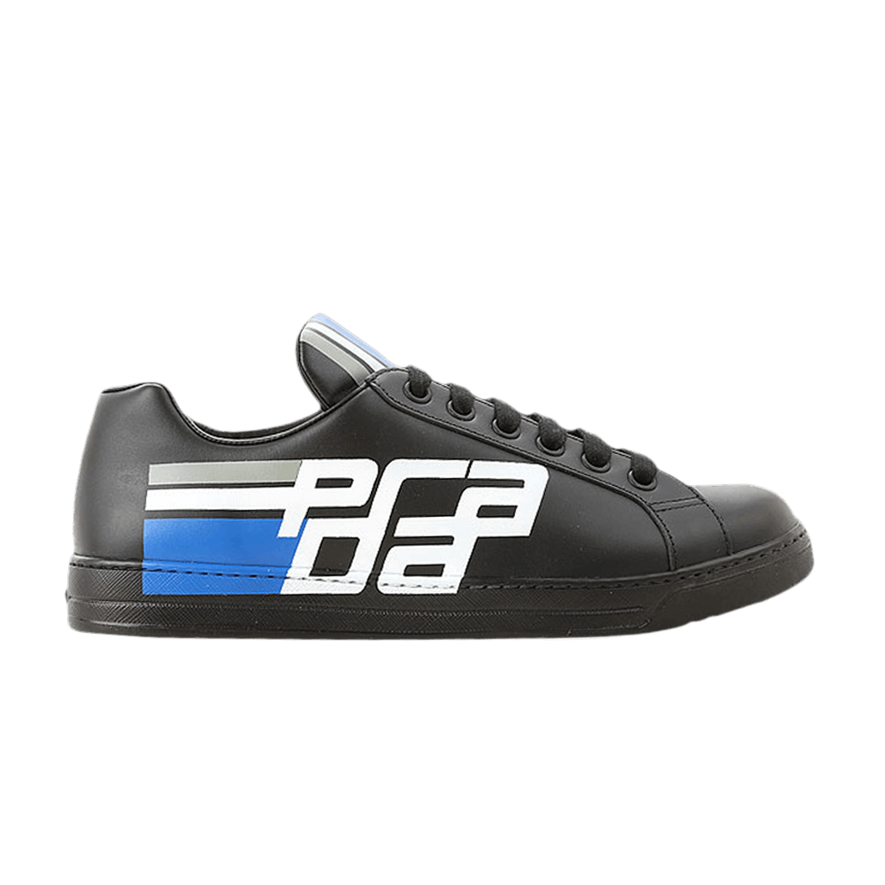 Prada Avenue Low 'Vitello Graphic Logo - Black'