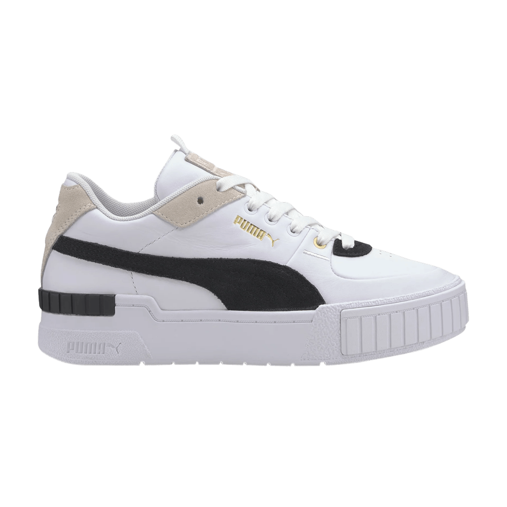 Pre-owned Puma Wmns Cali Sport Heritage 'white Black'