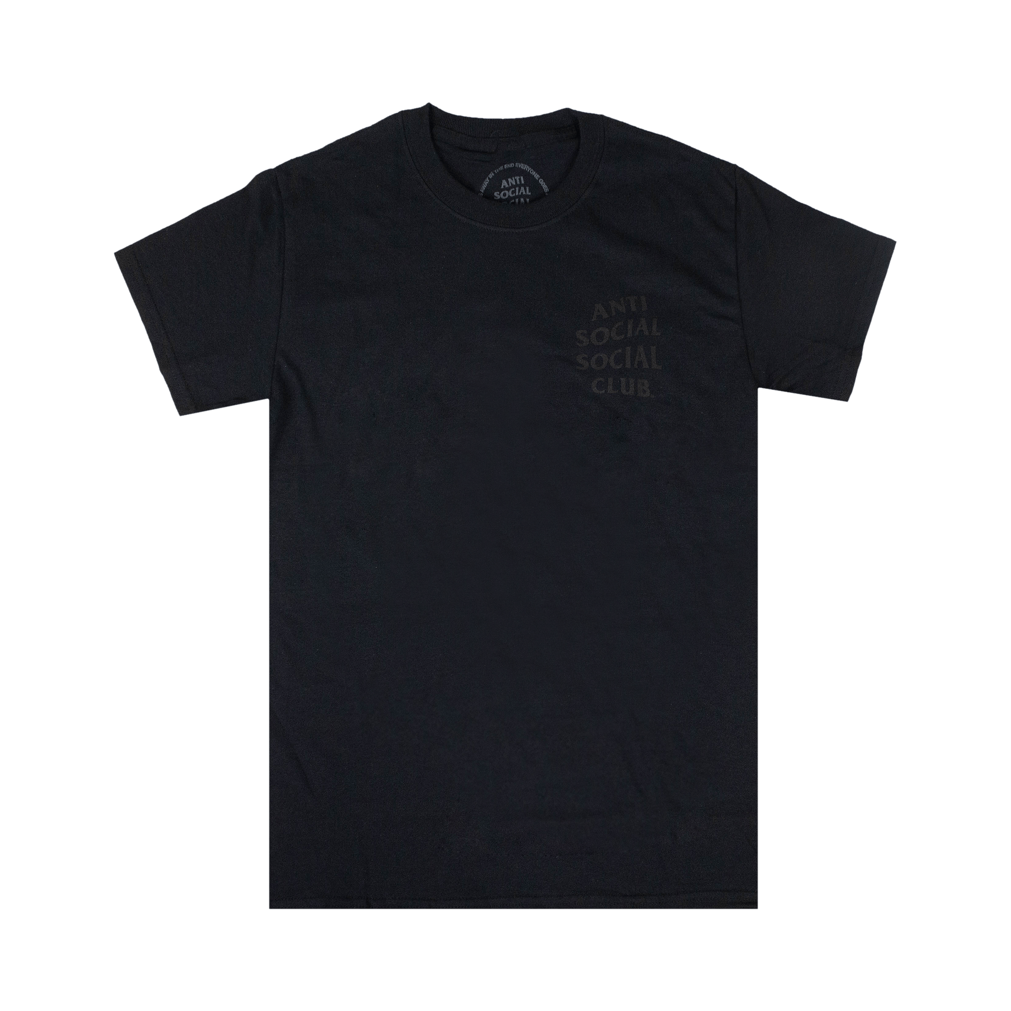 ANTI SOCIAL SOCIAL CLUB ANTI SOCIAL SOCIAL CLUB DRAMATIC KKOCH SHORT-SLEEVE T-SHIRT 'BLACK'