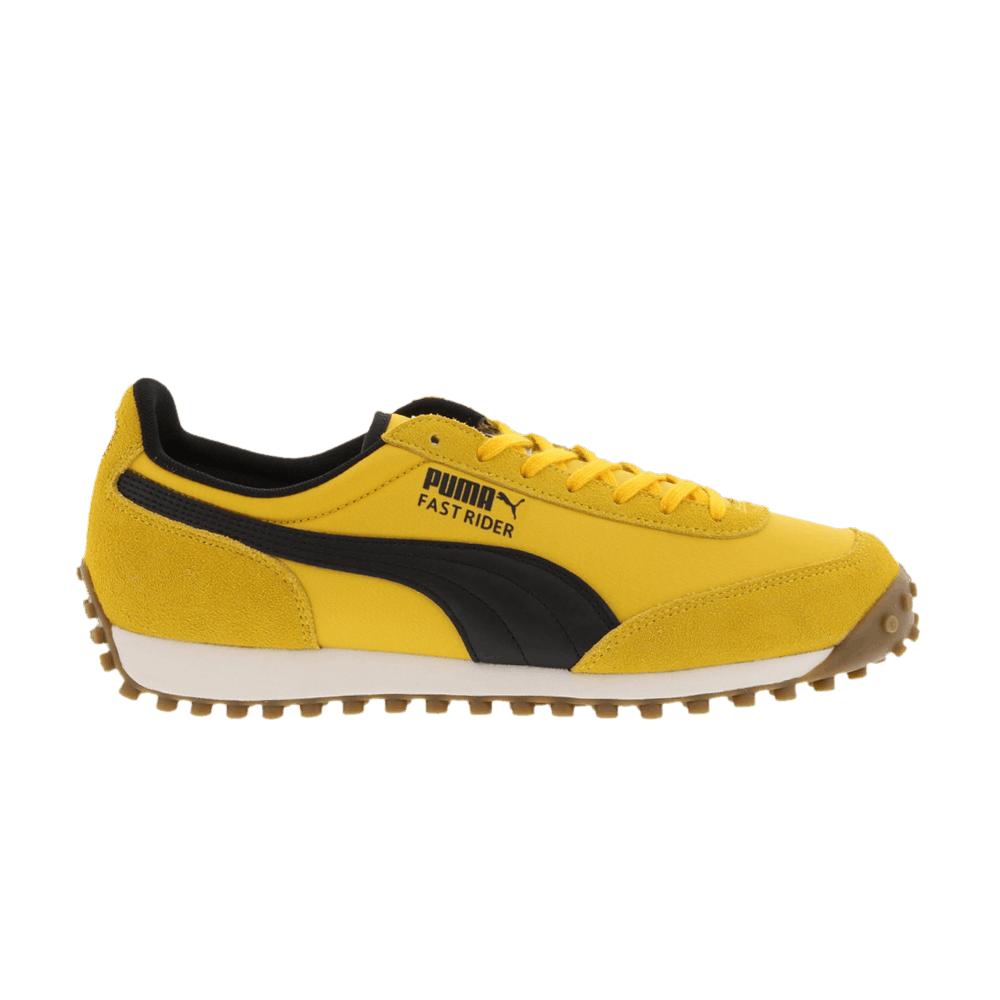 Pre-owned Puma Fast Rider Source 'spectra Yellow Gum'