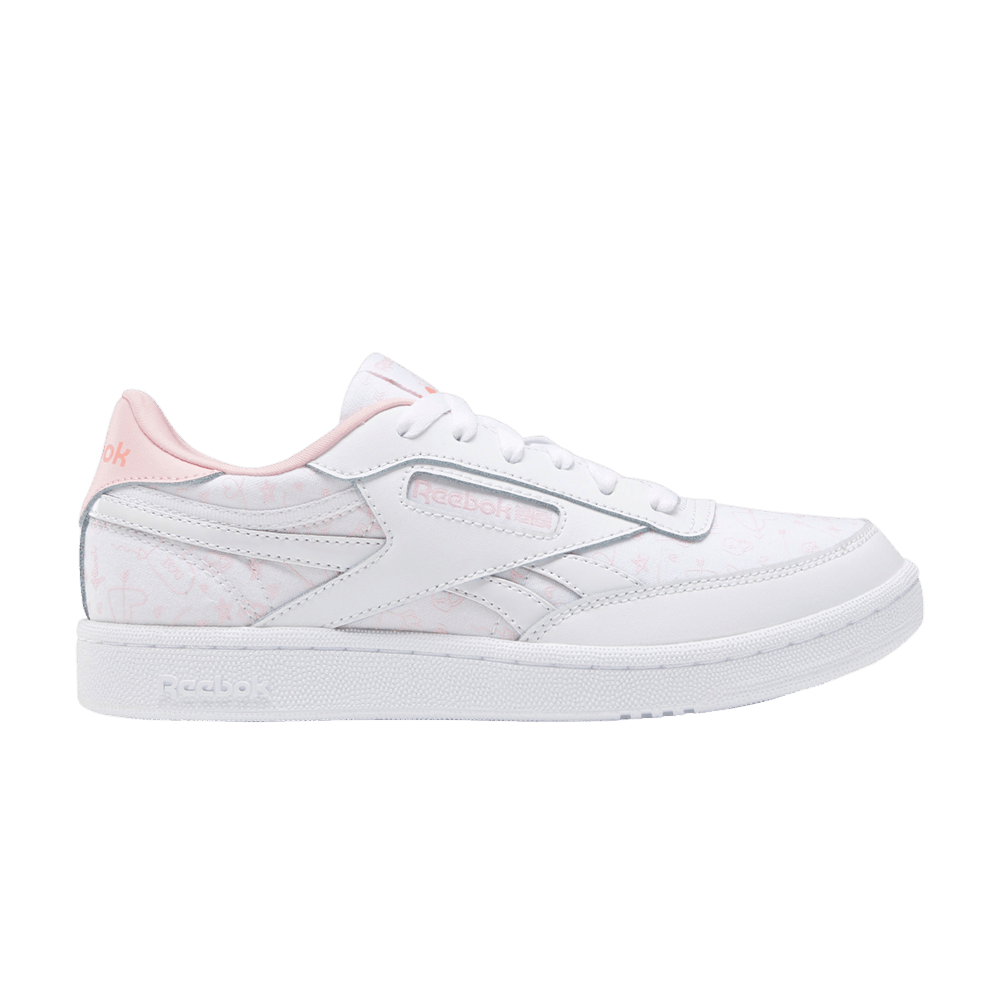 Reebok Club C Revenge J 'Valentine's Day - White Pink Glow'