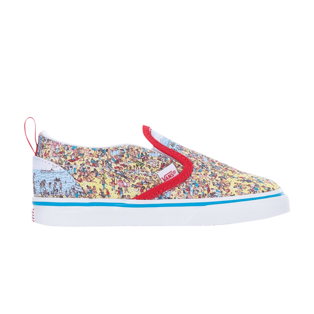 Where's Waldo? x Vans Classic Slip-On Toddler 'Find Steve'