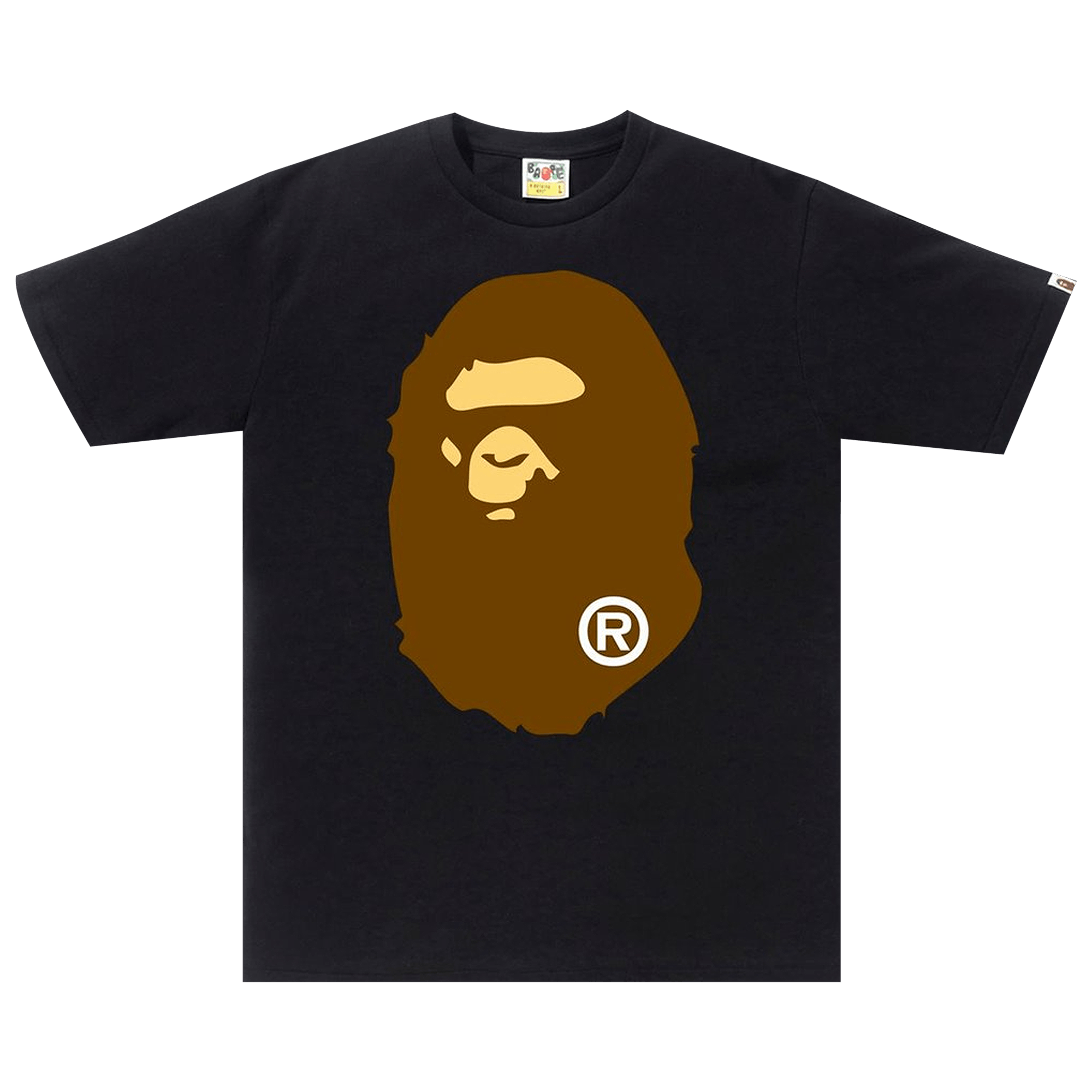 BAPE BAPE BIG APE HEAD TEE 'BLACK'