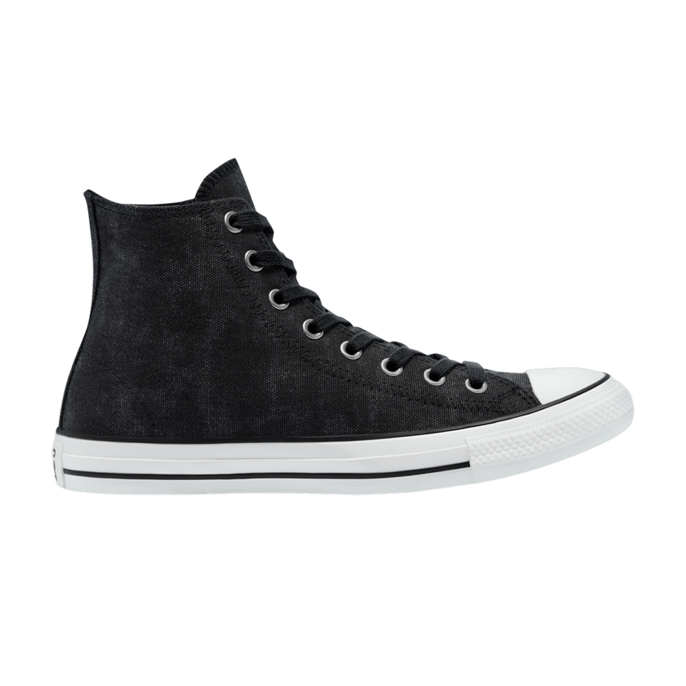 Chuck Taylor All Star High 'Washed Canvas - Black'
