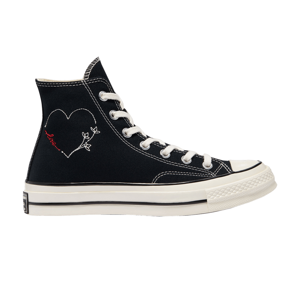 CONVERSE CHUCK 70 HIGH 'VALENTINE'S DAY - BLACK'