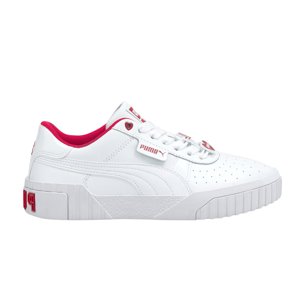 Pre-owned Puma Wmns Cali 'galentine's Day' In White