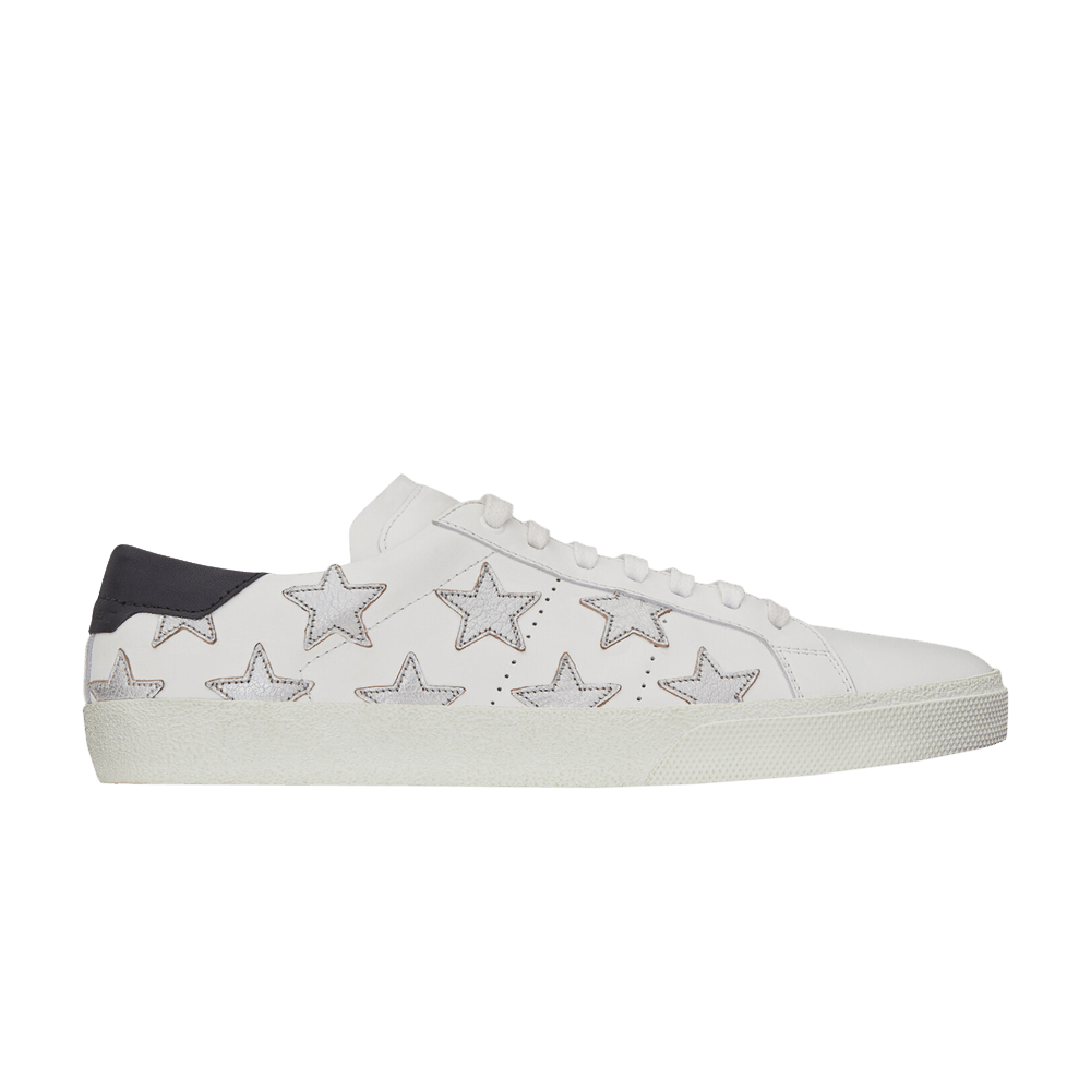 Saint Laurent Wmns Court Classic SL-06 'White Metallic'