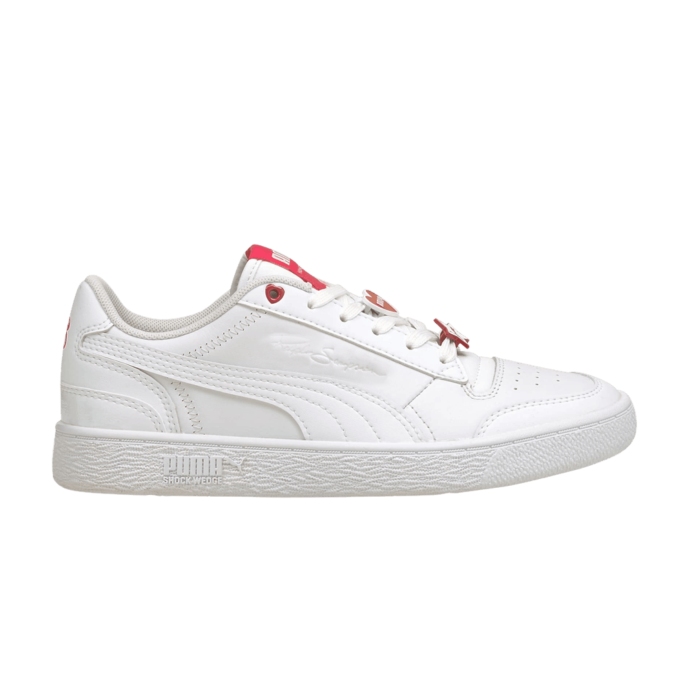 Pre-owned Puma Wmns Ralph Sampson Low 'galentine's Day' In White