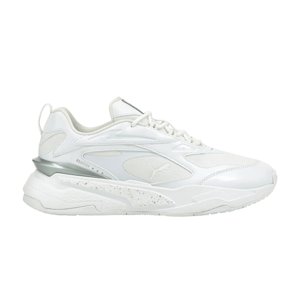 Pre-owned Puma Wmns Rs-fast 'sunset - White'