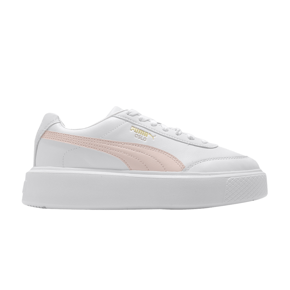 Pre-owned Puma Wmns Oslo Maja 'white Cloud Pink'