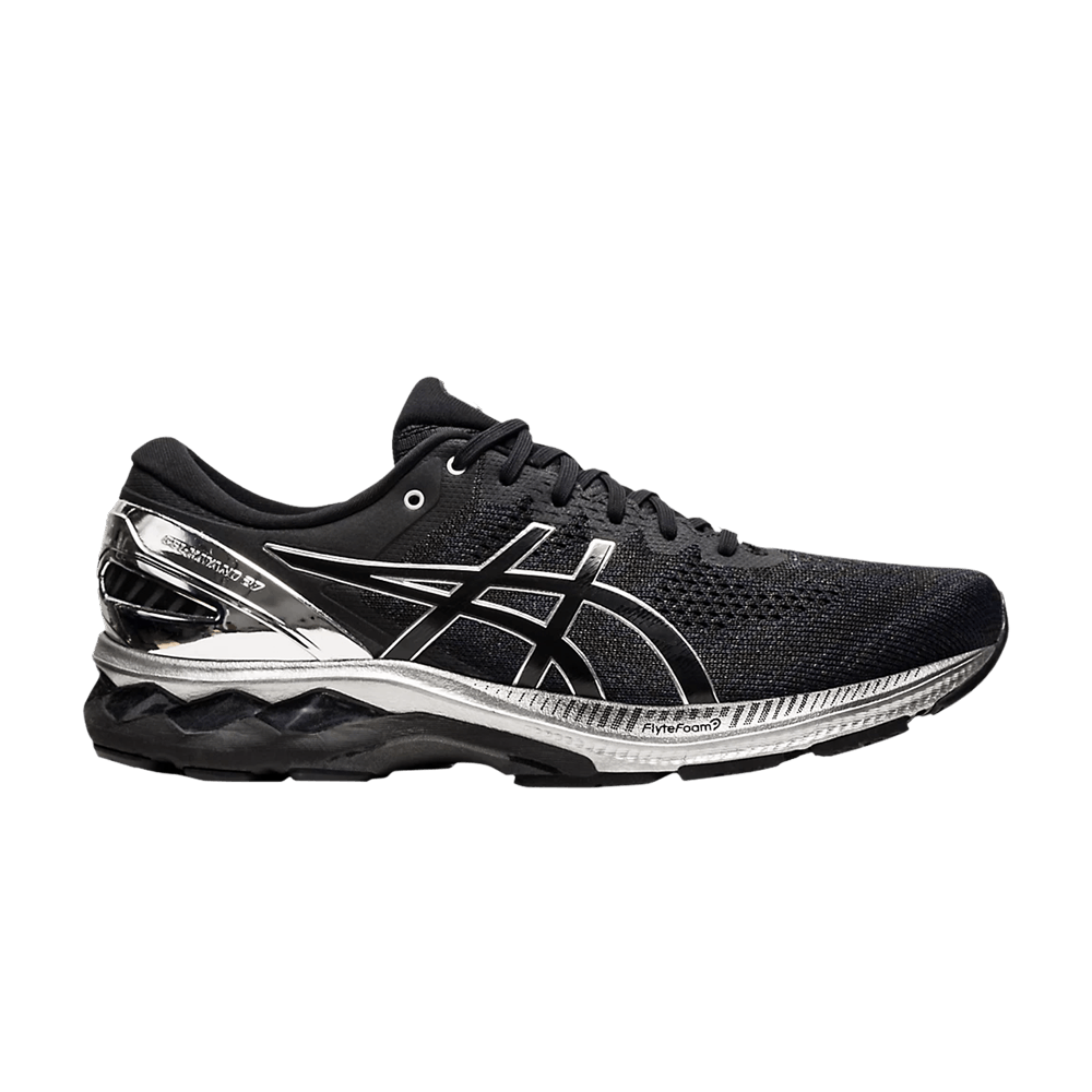 ASICS Gel-Kayano 27 Platinum Black Pure Silver