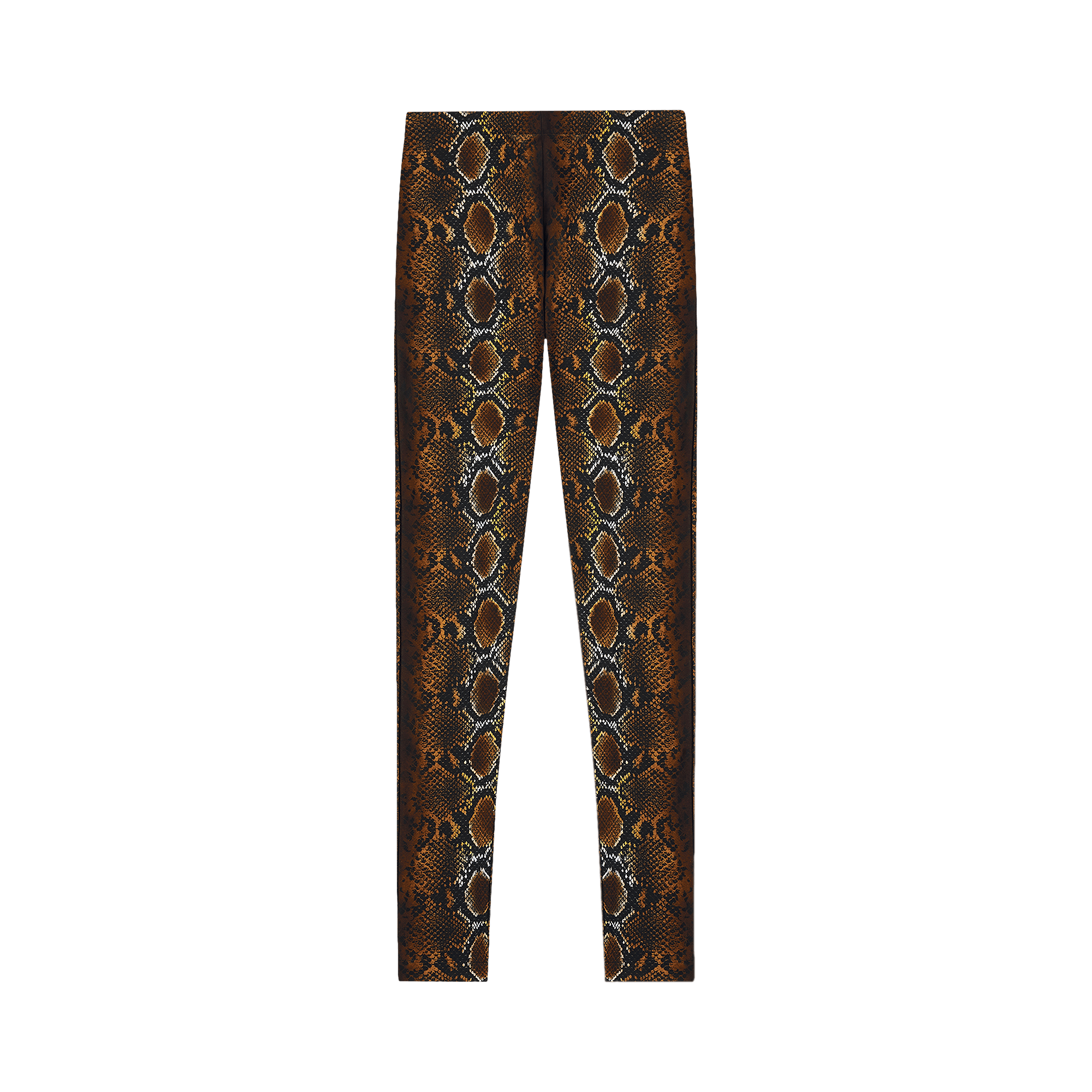VERSACE PYTHON PRINT LEGGINGS 'NATURAL'