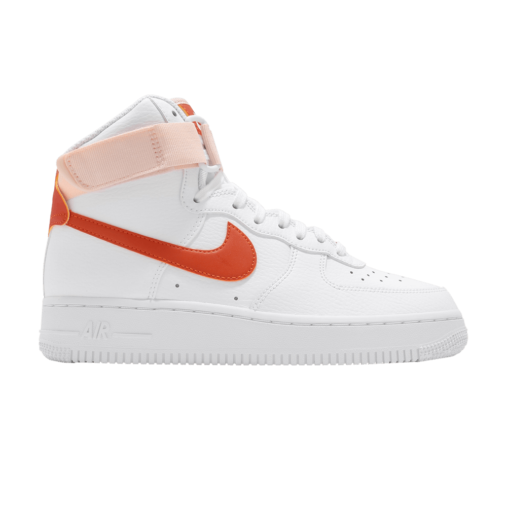 Nike Wmns Air Force 1 High 'White Orange Pearl'