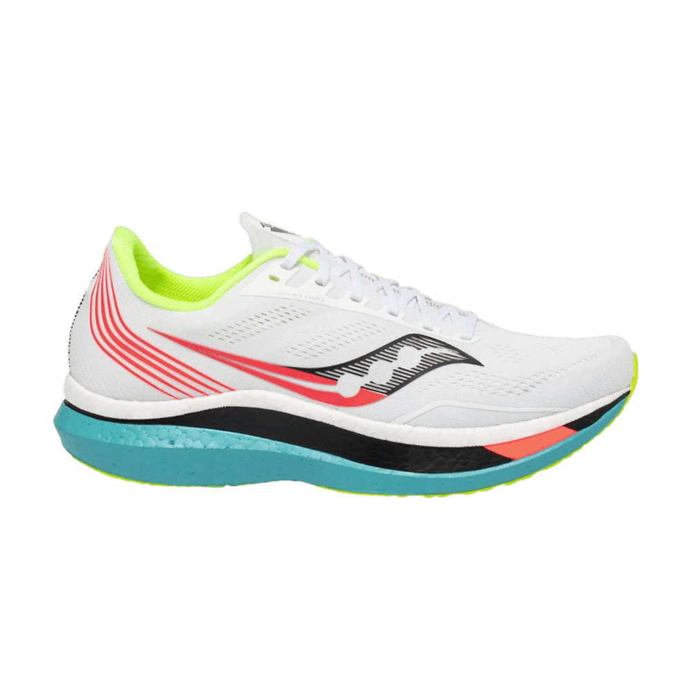 Click to view more detailed imagery on our partner's website Pre-owned Saucony Endorphin Pro 'white Mutant'