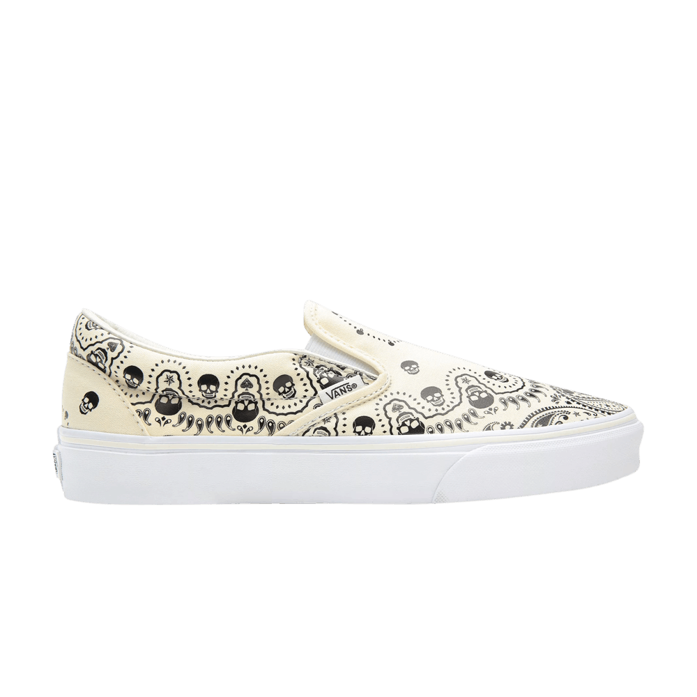 Vans Classic Slip-On 'Bandana - Classic White' - VN0A33TB42S