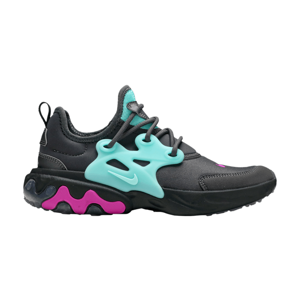 Nike React Presto GS 'Thunder Grey Aurora' - BQ4002-011