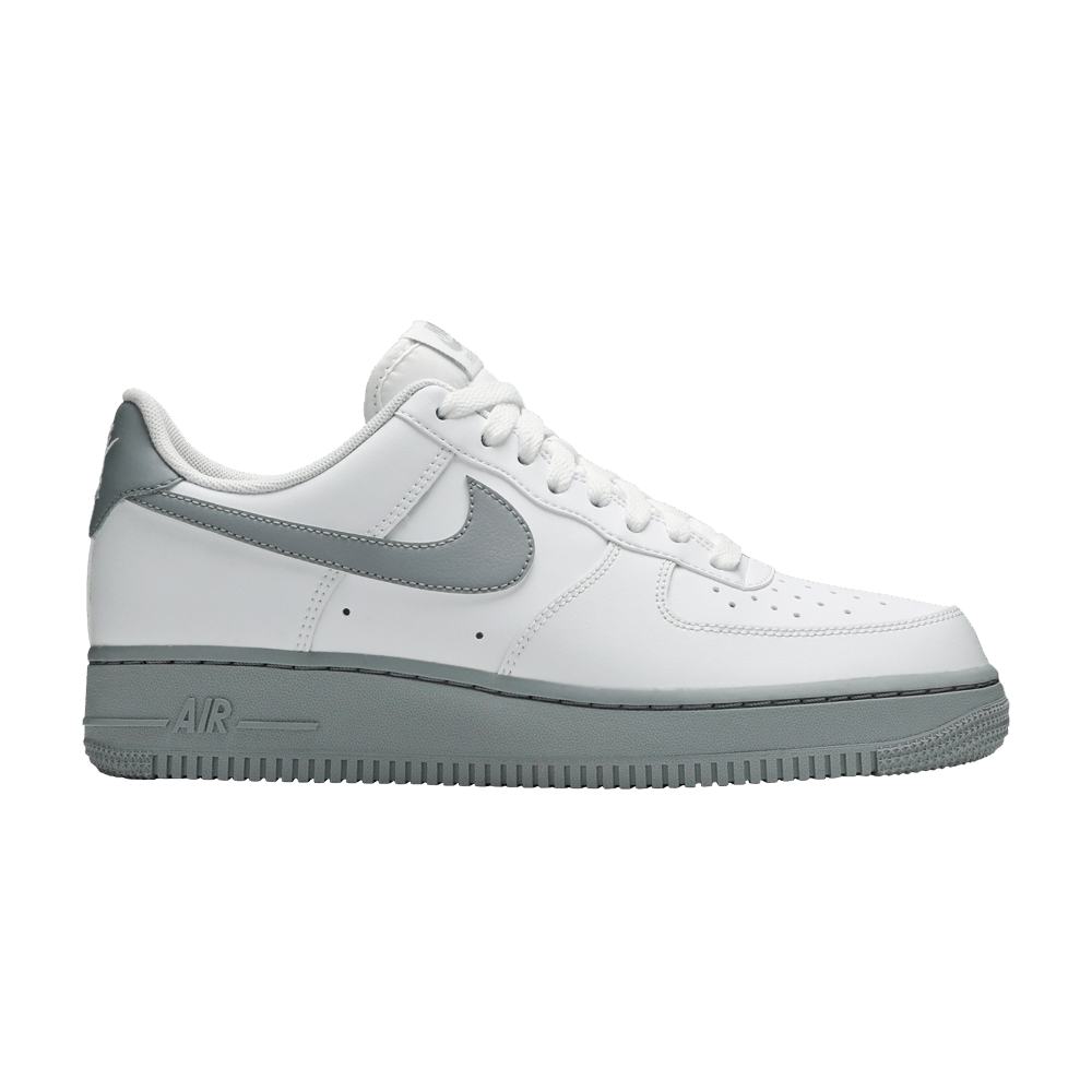NIKE AIR FORCE 1 '07 'WHITE GREY SOLE'