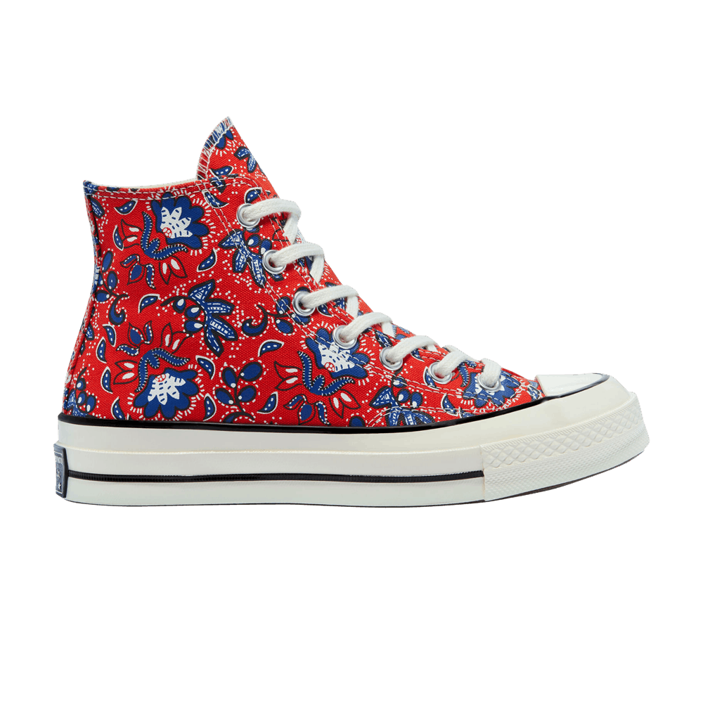 Converse Chuck Taylor All-Star 70 Hi Paisley Habanero Red