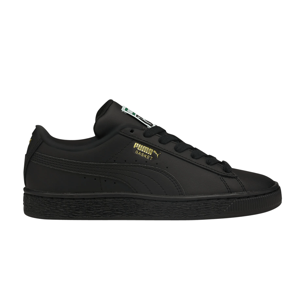 Pre-owned Puma Basket Classic 21 Jr 'triple Black'
