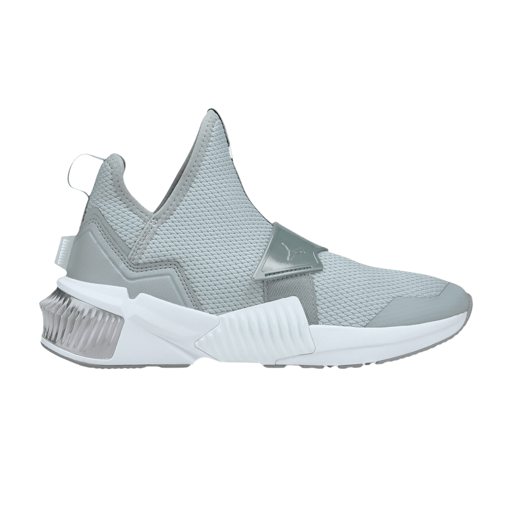 Pre-owned Puma Wmns Provoke Xt Mid 'iridescent Quarry' In Grey