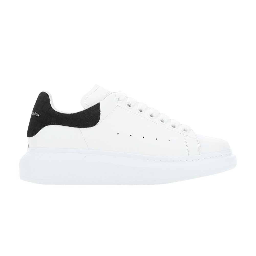 Alexander McQueen Wmns Oversized Sneaker 'White Black'