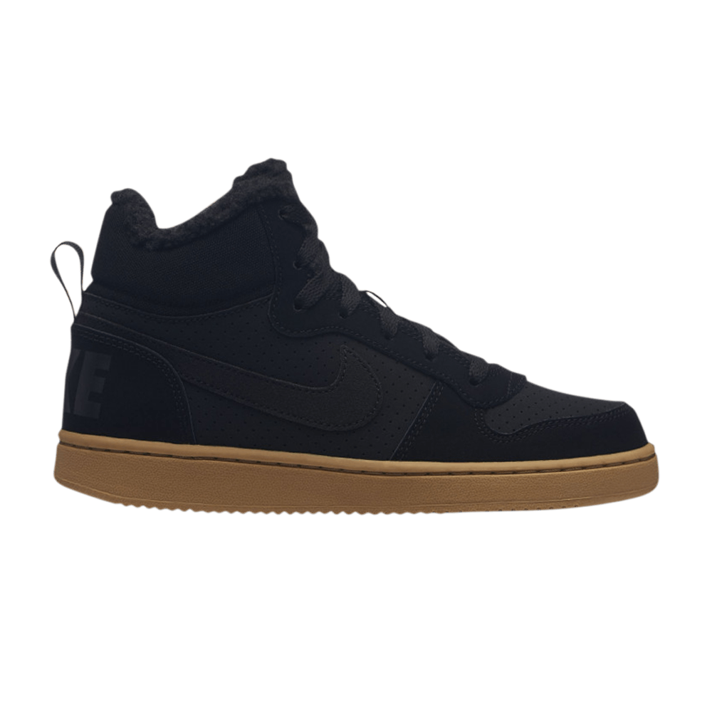 Nike Court Borought Mid Winter GS 'Black Gum' - AA3458-002