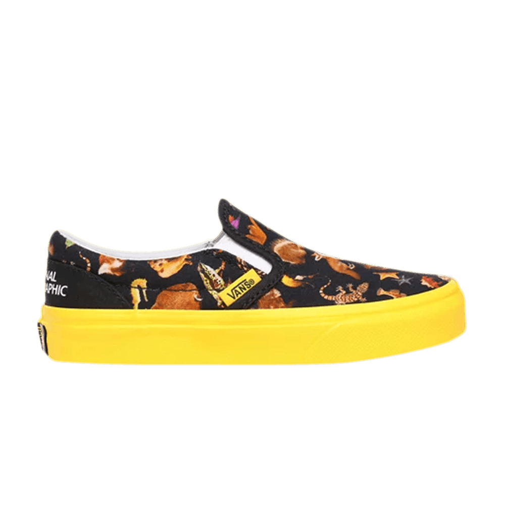 Vans National Geographic x Classic Slip-On Kids 'Photo Ark'