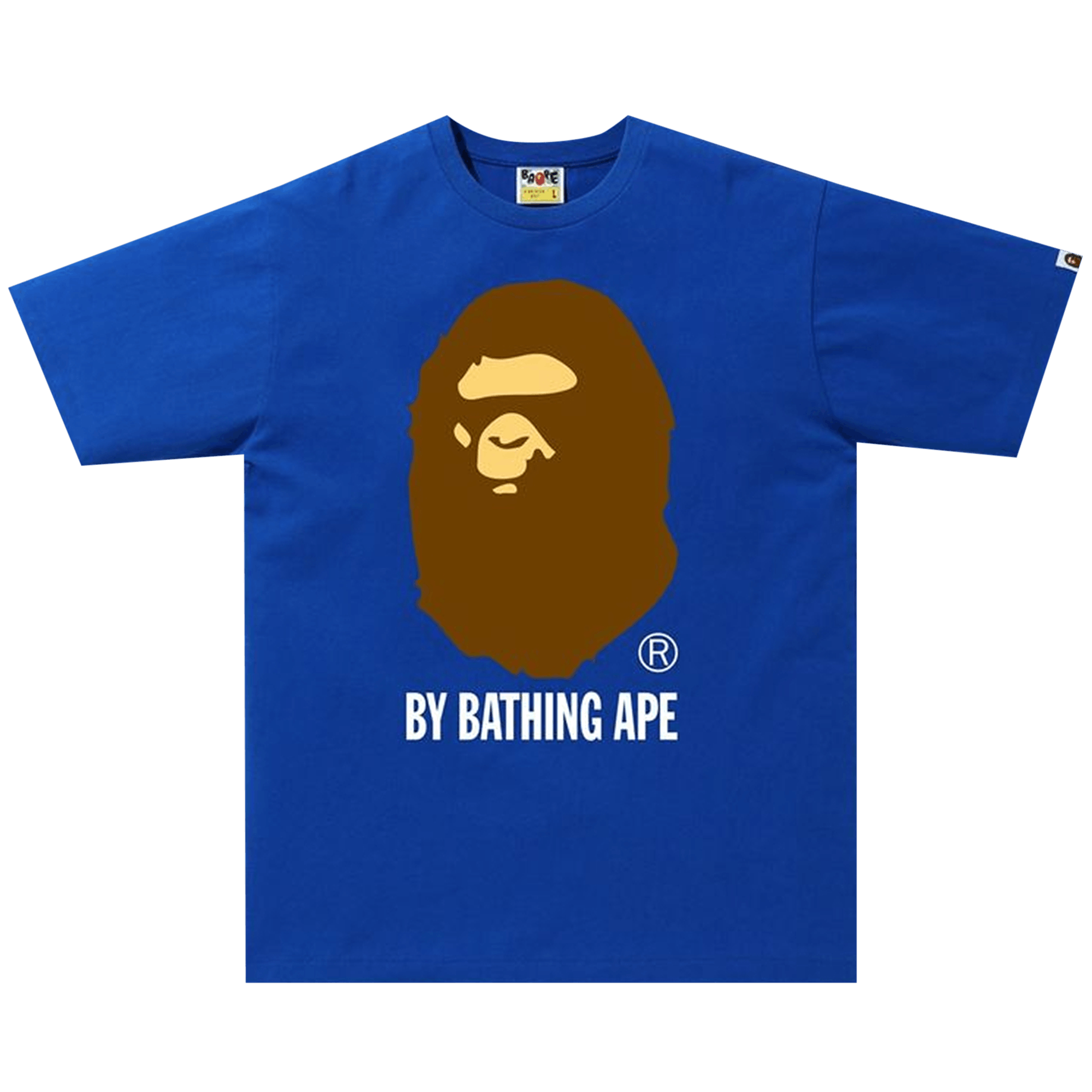 Pre-owned Bape By Bathing Ape Tee 'blue'