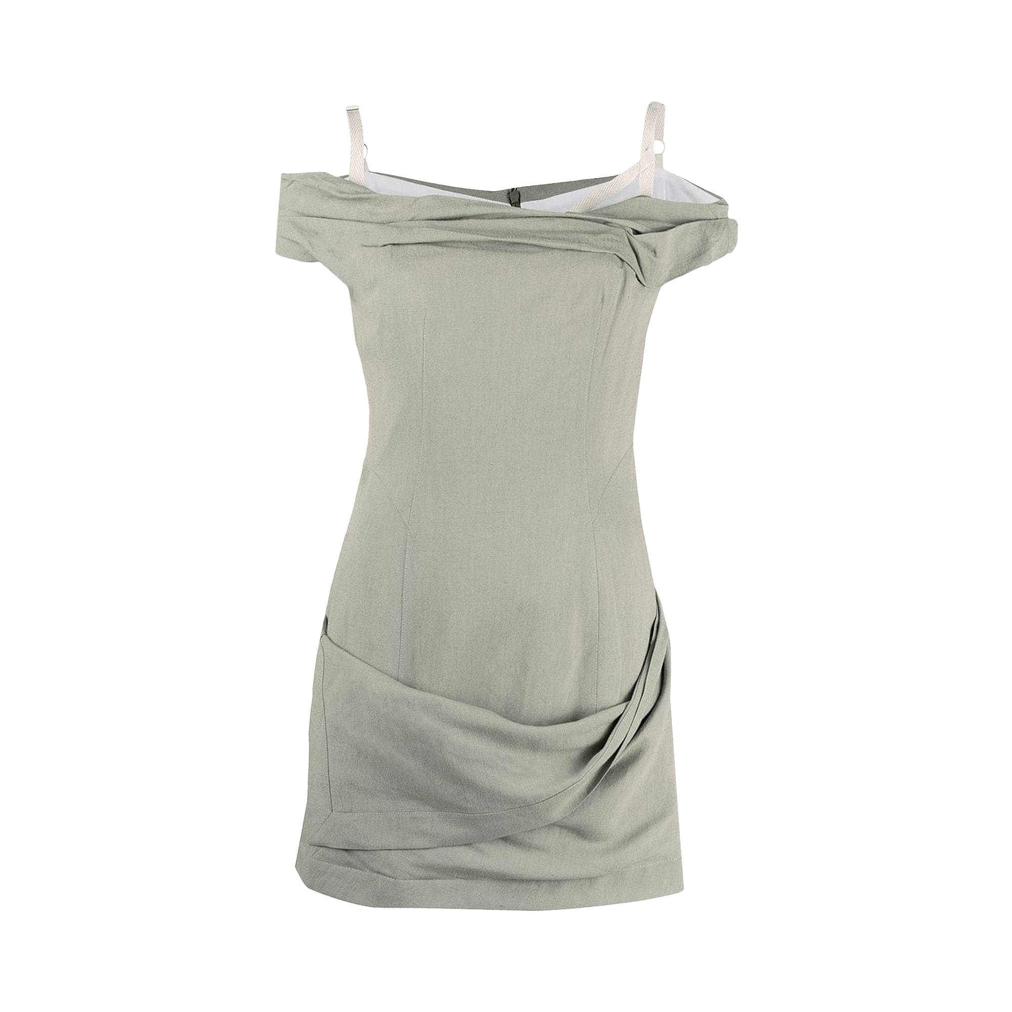 Pre-owned Jacquemus La Robe Foglio Dress 'sage Green'