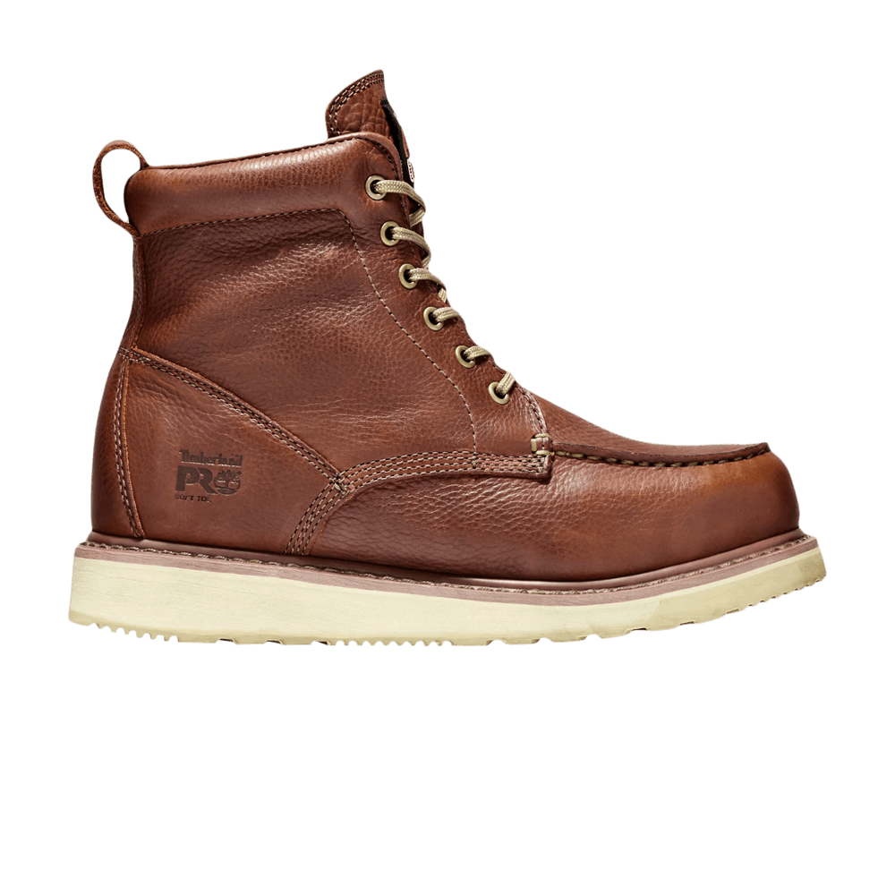 Timberland Pro 6 Inch Soft Toe Wedge Boot 'Rust'