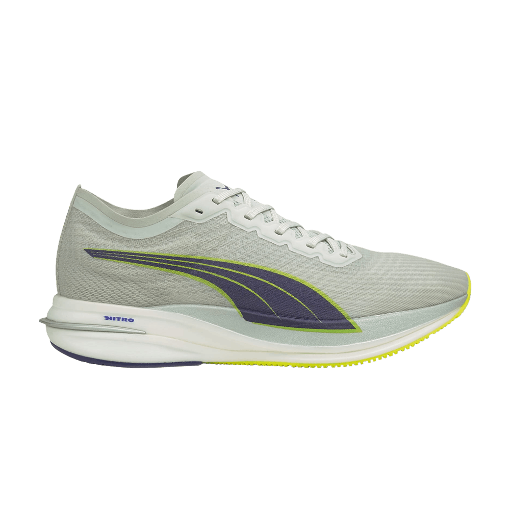 Pre-owned Puma Deviate Nitro 'grey Violet'