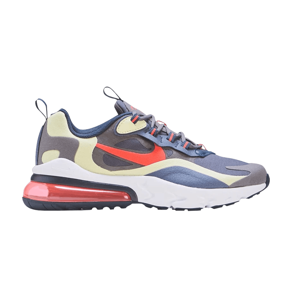 Nike Air Max 270 React GS 'Iron Grey Lime Crimson'
