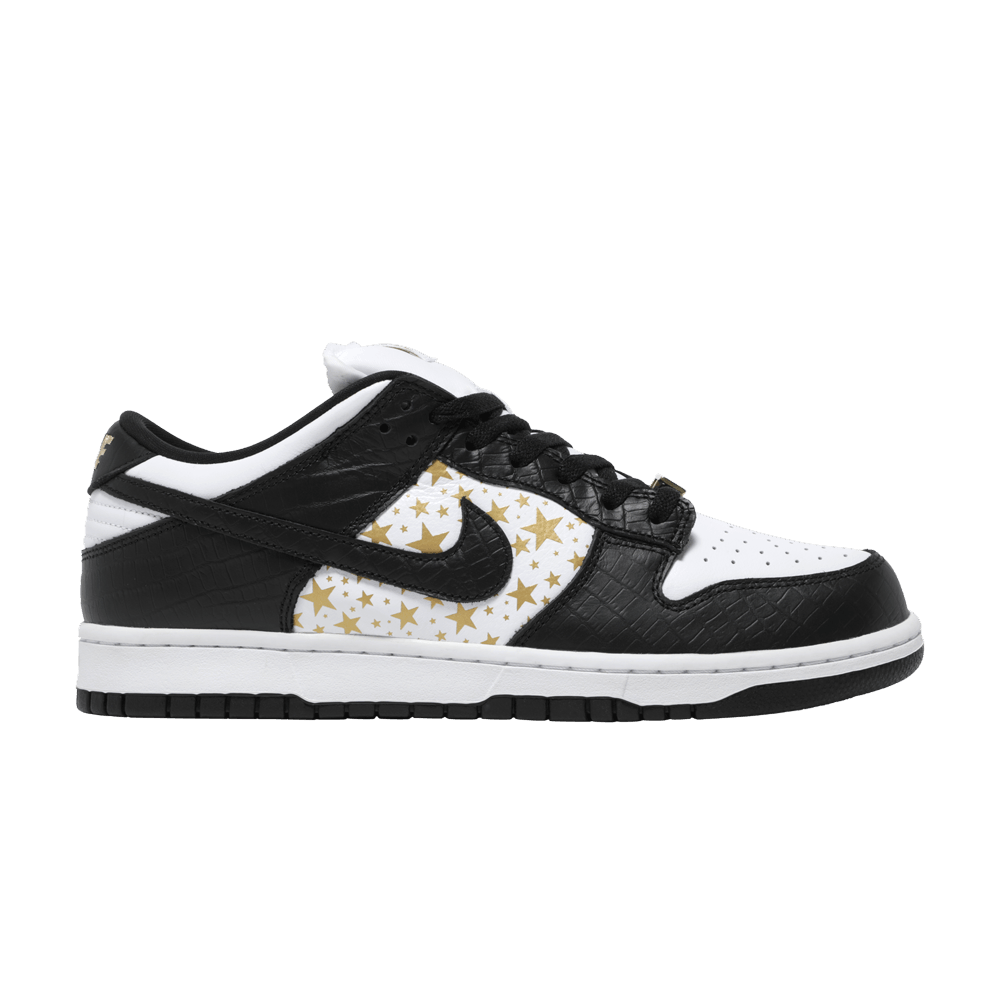 NIKE SUPREME X DUNK LOW OG SB QS 'BLACK'